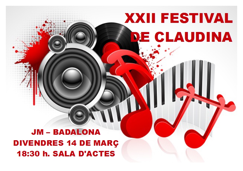 XXII FESTIVAL CLAUDINA