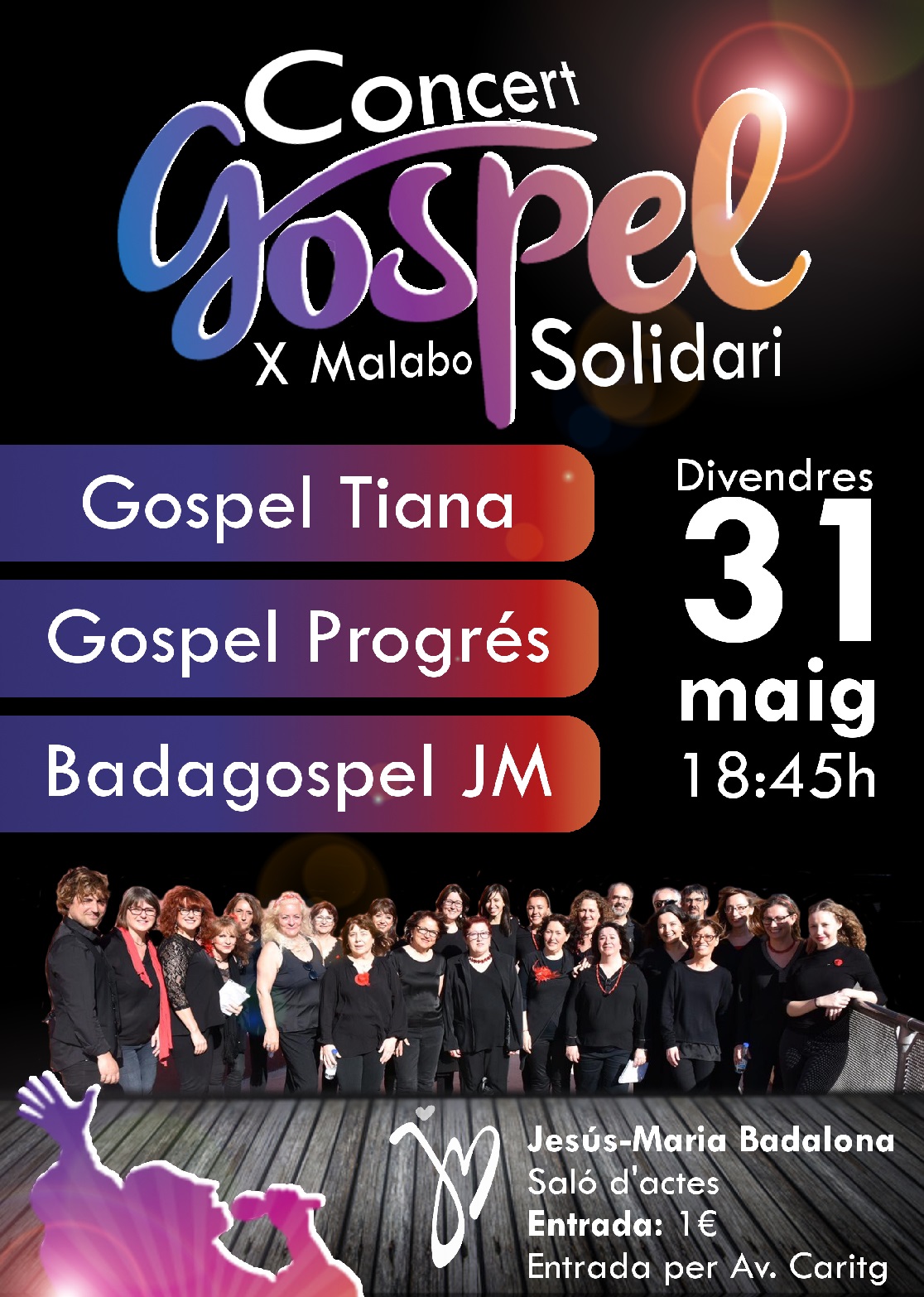 Concert solidari per Malabo