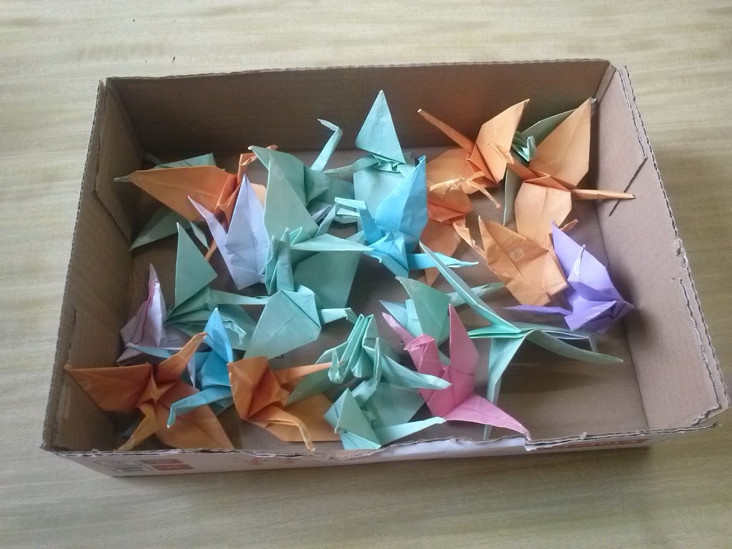 Origamis per la Marató