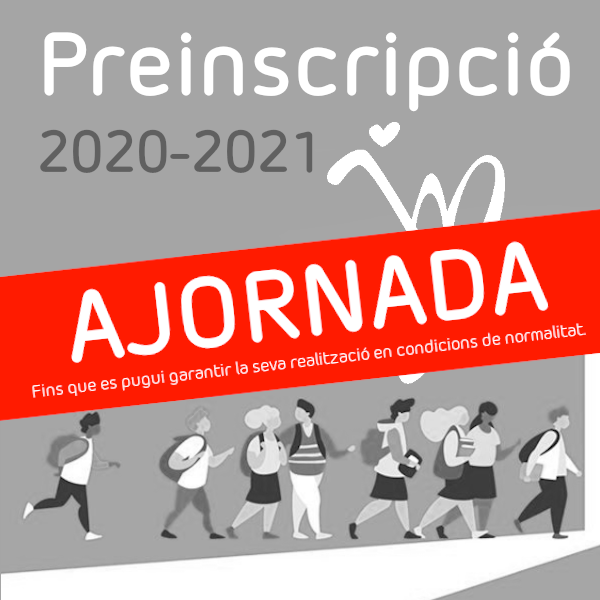 Preinscripció Escolar Curs 2020-2021